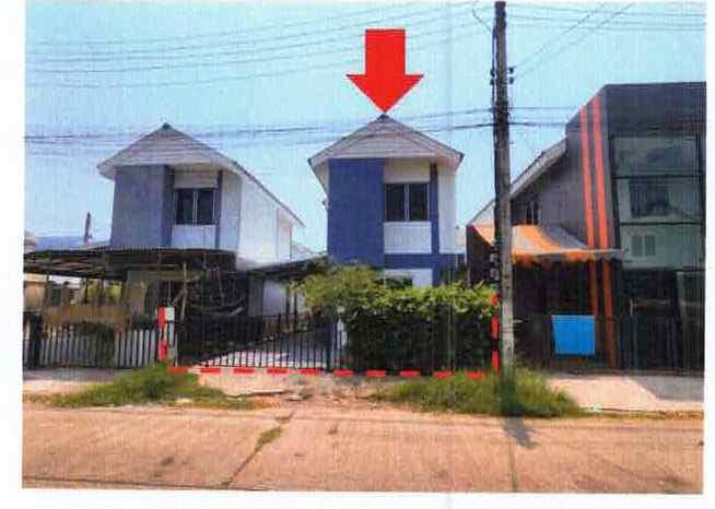 บ้านเดี่ยวหลุดจำนอง ธ.ธนาคารอาคารสงเคราะห์ ขอนแก่น เมืองขอนแก่น บ้านเป็ด